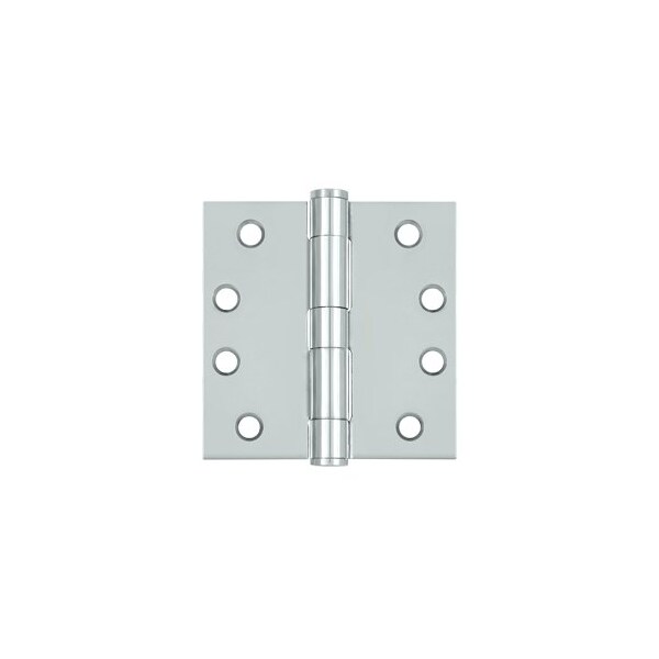 S44HD26 HD Square Hinges Polished Chrome, 10PK